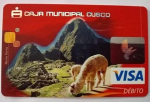 Peru Debit Card VISA Machu Pichu - Picture 1 of 2