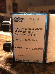 AGM Electronics EA 4034-15 4/20 MADC Input Low Standard Output Single Alarm - Picture 1 of 5
