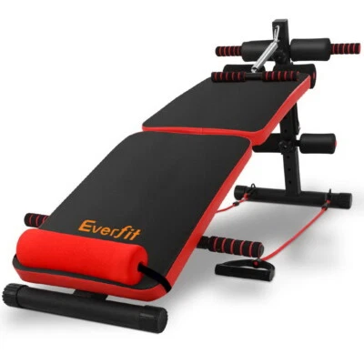 Everfit Weight Bench Sit Up Bench Incline Home Gym Equipment Fitness Bench - image 1 of 4