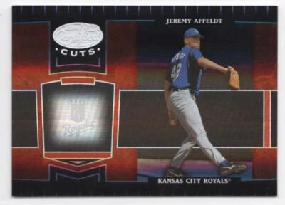 2004 LEAF CERTIFIED CUTS MIRROR RED JEREMY AFFELDT /100 - Image 1 of 2