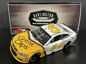 Kasey Kahne #5 Autographed Great Clips Darlington 2017 1/24 NASCAR Die-Cast - Picture 1 of 13