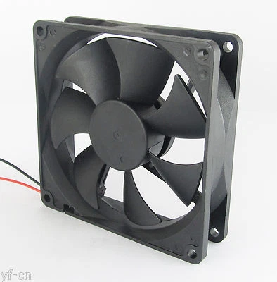 10pcs Brushless DC Cooling Fan 120x120x25mm 120mm 12025 7 blades 5V 12V 24V 2pin - Image 1 of 4