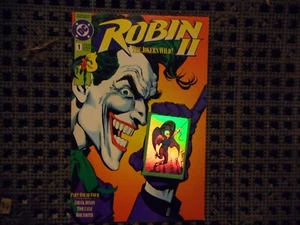 robin 2 miniseries #1 all 4 different hologram covers - Picture 1 of 4