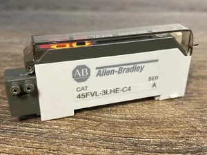 NEW ALLEN BRADLEY 45FVL-3LHE-C4 Series A Fiber Optic Sensor w/ Digital Display - Picture 1 of 10