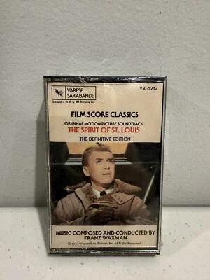 The Spirit of St Louis cassette tape Franz Waxman soundtrack score VSC-5212 - Image 1 of 4