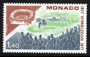 MONACO MNH 1977 SG1324 Wimbledon Lawn Tennis Championships - Picture 1 of 1