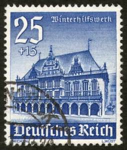 Germany 1940, Charity Stamps - Castles, Used Stamp - Picture 1 of 2