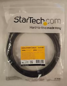 StarTech DP14MM3M 9.8ft DisplayPort 1.4 M/M Cable VESA Certified FREE USA SHIP - Picture 1 of 2