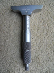 Mitutoyo D6284 Vernier Depth Gauge, Micrometer Type, 0-1" Range, 0.001". Japan. - Picture 1 of 8
