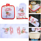  1 Set Pot Holders Kitchen Towels Oven Mitts for Baking Cooking Grilling Home