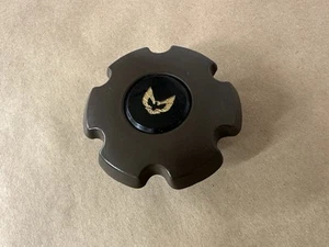 1970 - 1981 Pontiac Trans Am Formula Steering Wheel Horn Button GM Brown SE - Picture 1 of 7
