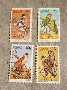 AFRICA- SWA-BIRDS-OISEAUX-1974-SET-4VAL-MNH - Foto 1 di 2