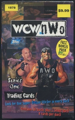 WCW/NWO Serie 1 Wrestling Blaster Box (Topps 1998) Foto 1 de 3