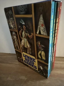 Indian in the Cupboard Box ~ Set 4 Paperback Books~ Lynne Reid Banks ~ VTG - Picture 1 of 8