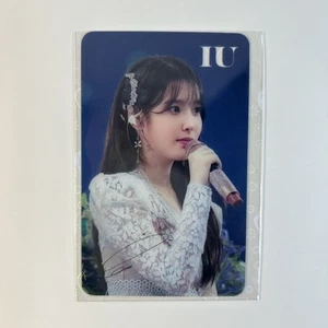 IU dlwlrma Transparent Photocard Authentic Made In Korea Kpop Photo Card π - Picture 1 of 2