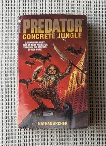 Predator Concrete Jungle 1995 Paperback Nathan Archer Dark Horse Science Fiction - Picture 1 of 11