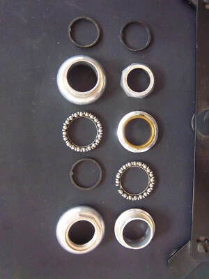 "Auriculares roscados vintage Shimano Dura Ace HP-7400 BC1 - 1"" - piezas o reparación" Foto 1 de 4