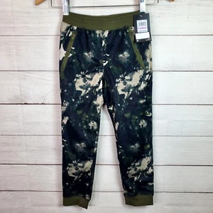 Under Armour Boys Camo Jogger Sweatpants Zip Pockets Youth Size 5 NWT - Picture 1 of 8