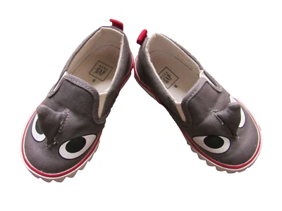 GAP Bebé Sin Cordones Gris Tiburón Zapatos Niño Talla 6 Foto 1 de 4
