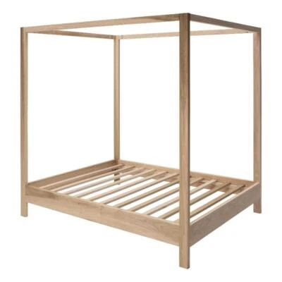 American Furniture Classics Full Size Canopy Bed with Raised Platform - Image 1 of 4