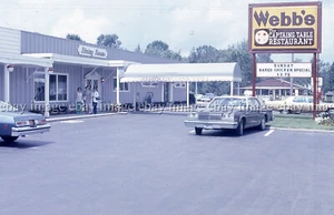 Webb's Captain's Table Mayville 1979 35mm Slide Photo Chautauqua Lake Roadside - Picture 1 of 1