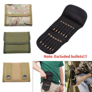 Borsa porta proiettili tattica 12 custodia cartuccia fucile F/.30-06 308 - Foto 1 di 16