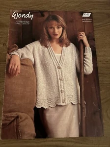 Wendy Knitting pattern 4342 Ladies Jacket - Picture 1 of 2