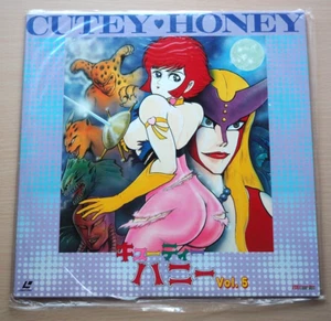 CUTEY HONEY Vol.5 Japanese Anime Laserdisc NTSC - Picture 1 of 9