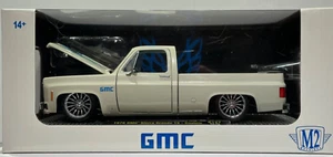 Camión de carrocería cuadrada personalizado GMC Sierra Grande 15 1976 máquinas M2 1:24 R127 24-25 - Imagen 1 de 7