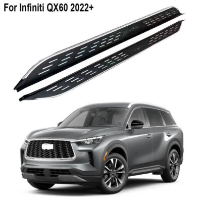 Fits for Infiniti All New QX60 2022 Running Board Side Step Nerf Bar Stairs 2PCS - Image 1 of 4
