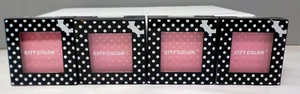 City Color Polka Dot Blush - Light Pink (Set of 4) NEW & Factory Sealed - Picture 1 of 3