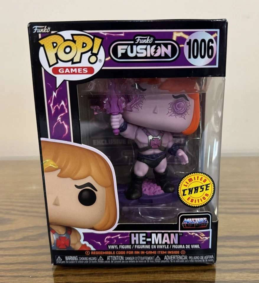 FUNKO POP Fusion HE-MAN Limited CHASE Edition #1006 Ready
