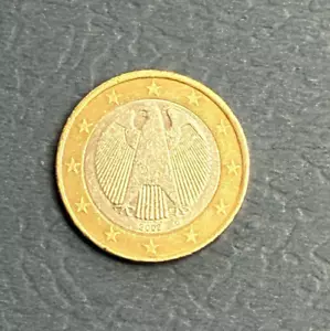 European Union Germany 1 Euro 2002 World Coins-FREE SHIPPING!!! - Picture 1 of 2