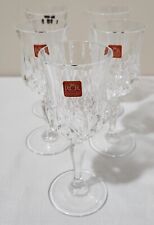 RCR Cristalleria Italiana5 sets of Crystal Water/Wine Glasses, Never used