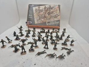 Toy soldiers HAT 1/72 "WWI US Infantry" Boxed 7004 set. Painted - Picture 1 of 24