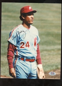 Tony Perez HOF 8x10 Autographed Photo Phillies PSA Authentic - Picture 1 of 1