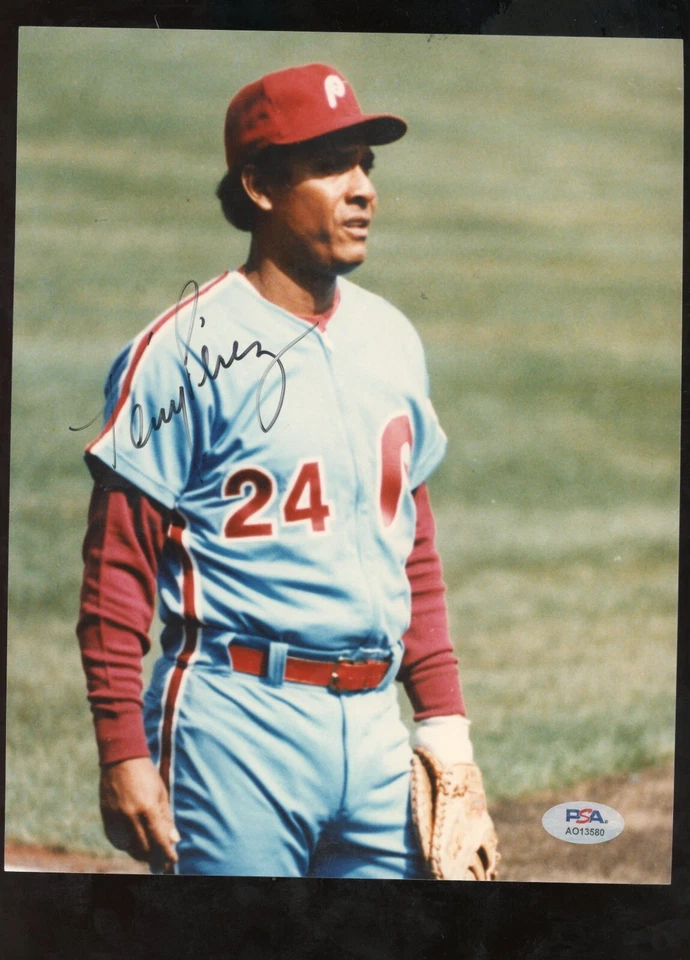 Tony Perez HOF 8x10 Autographed Photo Phillies PSA Authentic - Image 1 of 1