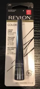 Revlon ColorStay Liquid Liner Eye Makeup, Blackest Black 251 Sealed - Picture 1 of 1