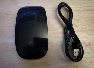 Apple Magic Mouse A1657 Black with Charging  Cable, Excellent! ✔️ - Picture 1 of 2