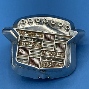 Cadillac 1971-1976 Rear Trunk Lock Keyhole Cover Emblem Badge 9724504 9833483 - Picture 1 of 7