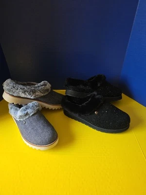 LOT of 2 Pair Skechers BOBS Memory Foam Slipper Loafer Sz.8 - Image 1 of 4