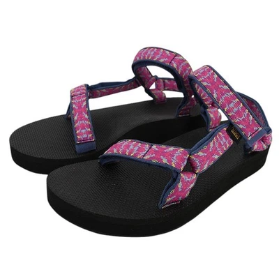 TEVA Triton Frambuesa Sorbete Forma Media Universal Sandalia con Tiras 10 NUEVO Foto 1 de 4