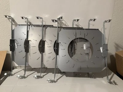 4-Fluxwerk 6 in. Mounting Frame for Round  Recessed Lights PN#TC1RR05 NEW - Image 1 of 4