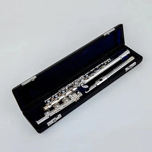 Altus flute Sliver Flute 17 Open Hole C Tune E key instrument Professional - Picture 1 of 22