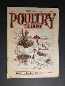 The Poultry Tribune Magazine, January 1933 - Imagen 1 de 12
