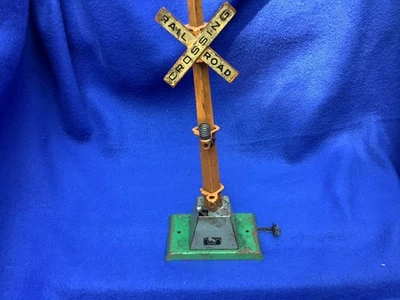 American Flyer 2116 Vintage O Bell Sinal de Cruzamento Para Peças Ou Restauração - Imagem 1 de 4