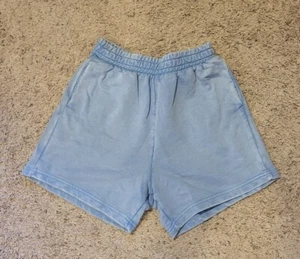 Gymshark Mens Power Washed Drawstring 5" Shorts Ozone Blue Sz S to XL New in Bag - Picture 1 of 4