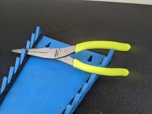 #bj876 Snap On Tools NEW 97ACF Hi Viz Yellow Needle Nose Pliers - Bild 1 von 13