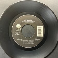 Whitesnake, The Deeper The Love / Slip Of The Tongue, 7" 45rpm, Vinyl NM