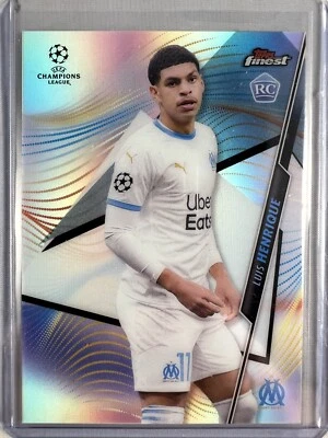 Luis Henrique 2020-21 Topps Finest UEFA UCL Silver Refractor Rookie RC ODM - Image 1 of 2